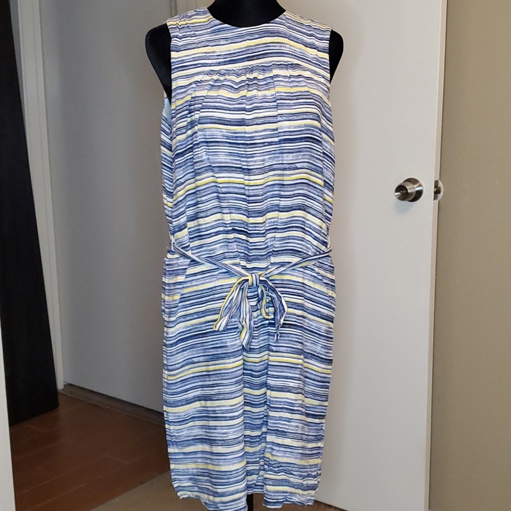 Horizontal Striped Sprit Dress